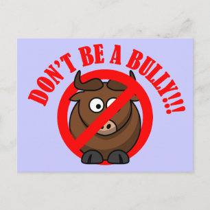 Stop Bullying Now: Don't Bully Bullying Prevention Postcard
