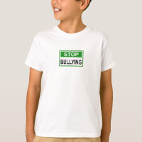 Stop Bullying Sign green