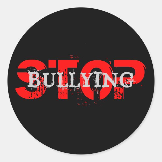 STOP BULLYING Sticker (Front)