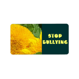 Stop Bullying sticker labels Kindness Goodness
