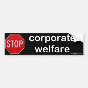 STOP BUMPER STICKER