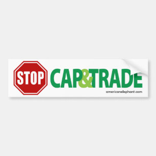 Stop Cap And Trade Bumper Sticker
