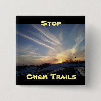 Stop Chem Trails, anti Chem Trail Button