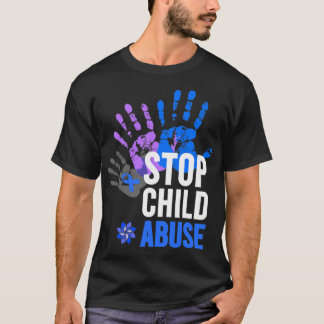Stop Child Abuse - Child Abuse Prevention Awarenes T-Shirt