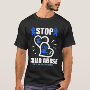 Stop Child Abuse Child Abuse Prevention Awareness  T-Shirt