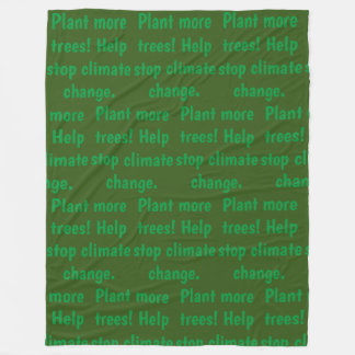 Stop Climate Change Blanket