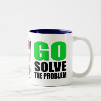 Stop Complaining Two-Tone Coffee Mug