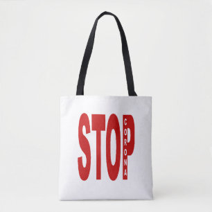STOP CORONA shoulder bag