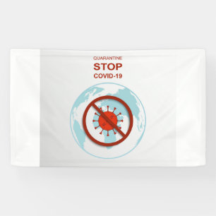 stop covid-19 Banner