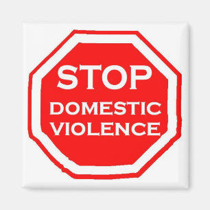 Stop Domestic Violence Magnet