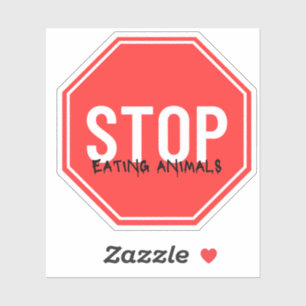 Stop eating animals environmental animal activist 