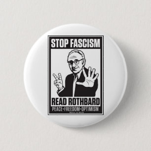 Stop Fascism 2 Inch Round Button
