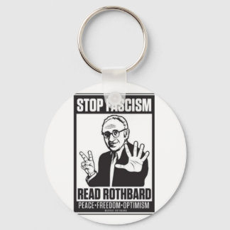 Stop Fascism Keychain