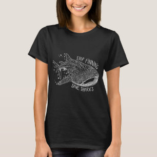 Stop Finning Save Sharks Whale Sharks T-Shirt