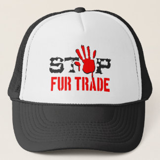 Stop Fur Trade Trucker Hat
