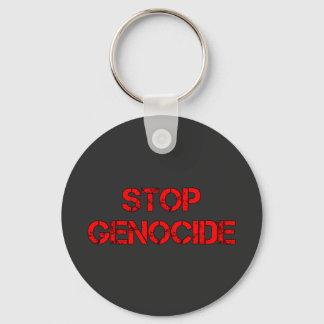 STOP Genocide | Say No to Genocide | Genocide Keychain