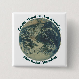 Stop Global Dimming 2 Inch Square Button