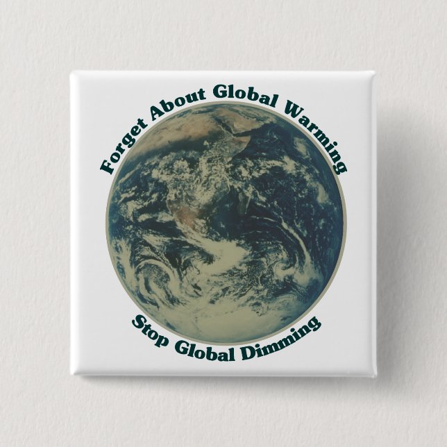 Stop Global Dimming 2 Inch Square Button (Front)