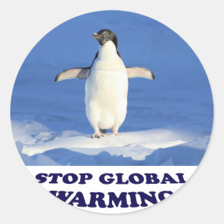 Stop Global Warming multiply siroki.png Classic Round Sticker