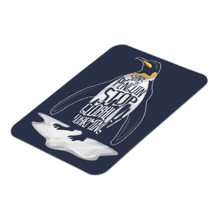 Stop Global Warming Save the Sea Animals Magnet