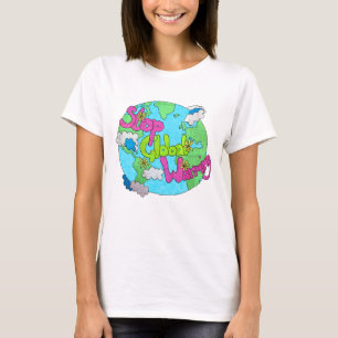 Stop Global Warming - Textured   Shirt
