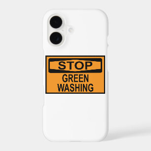 Stop Greenwashing Sign