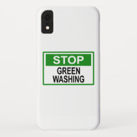 Stop Greenwashing Sign