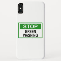 Stop Greenwashing Sign