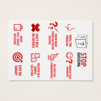 Stop Guessing Pocket Card, 2.5" x 3.5"