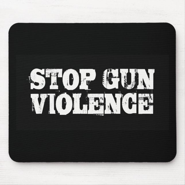 Stop Gun Violence Mouse Pad (Front)