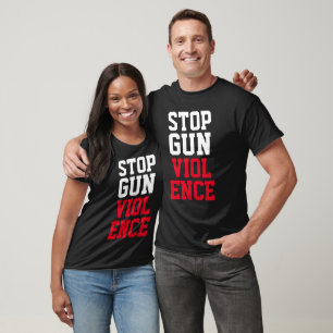 Stop gun violence political  T-Shirt