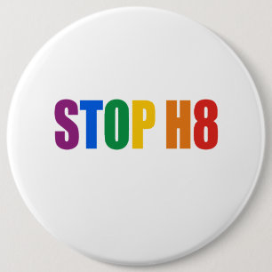 STOP H8 6 INCH ROUND BUTTON