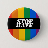 Stop Hate Bumper Sticker
