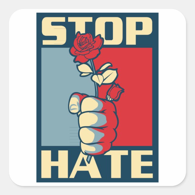 Stop Hate ... wow! Sticker sheet (Front)