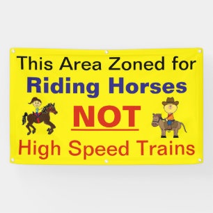 Stop High Speed Rail From Destroying Rural America Banner