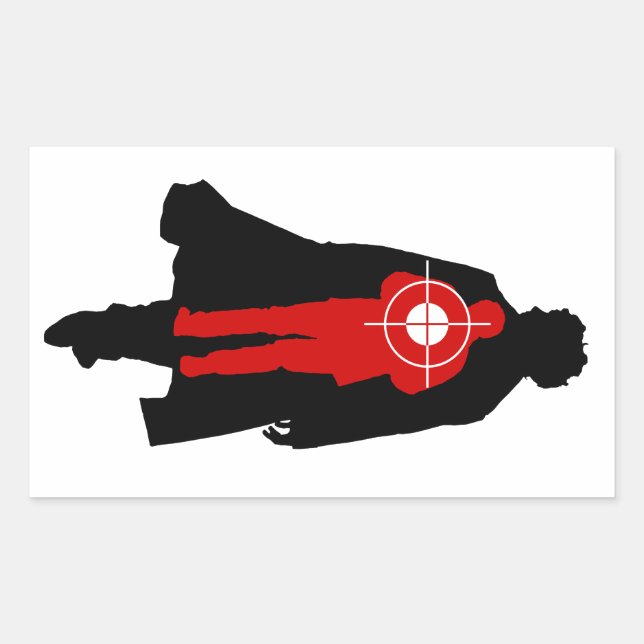 Stop His Heart Sticker (Front)