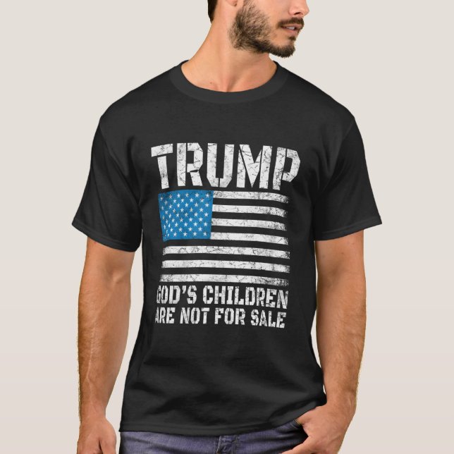 Stop Human Trafficking - God'S Children Are Not Fo T-Shirt (Front)