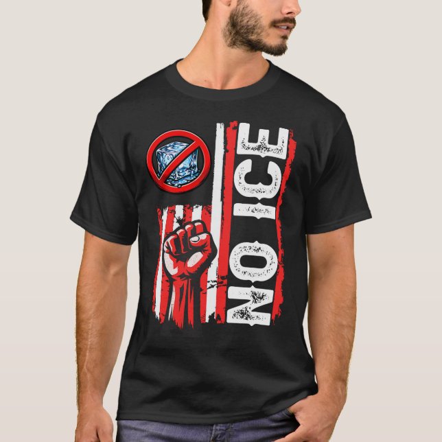 Stop Ice Out Merch T-Shirt (Front)