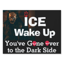 Stop ICE:two-sided 18 x24