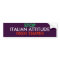 STOP, IRISH TEMPER, ITALIAN ATTITUDE