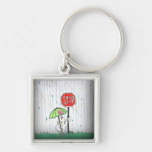 STOP. KEYCHAIN