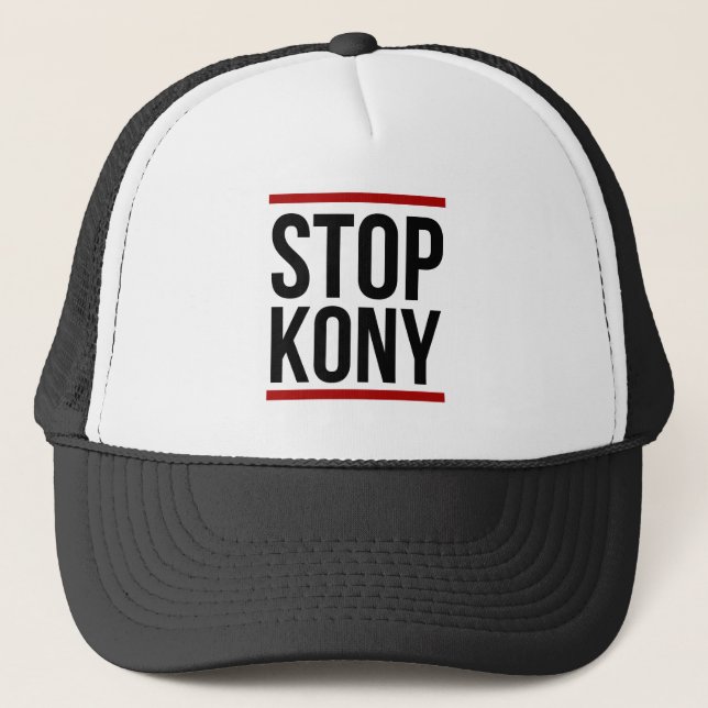 "Stop Kony" T Shirts (Tees) and Hats (Front)