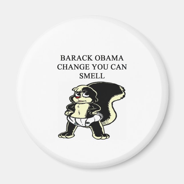 stop obama 2012 magnet (Front)