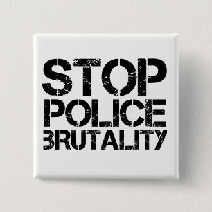 Stop Police Brutality 2 Inch Square Button