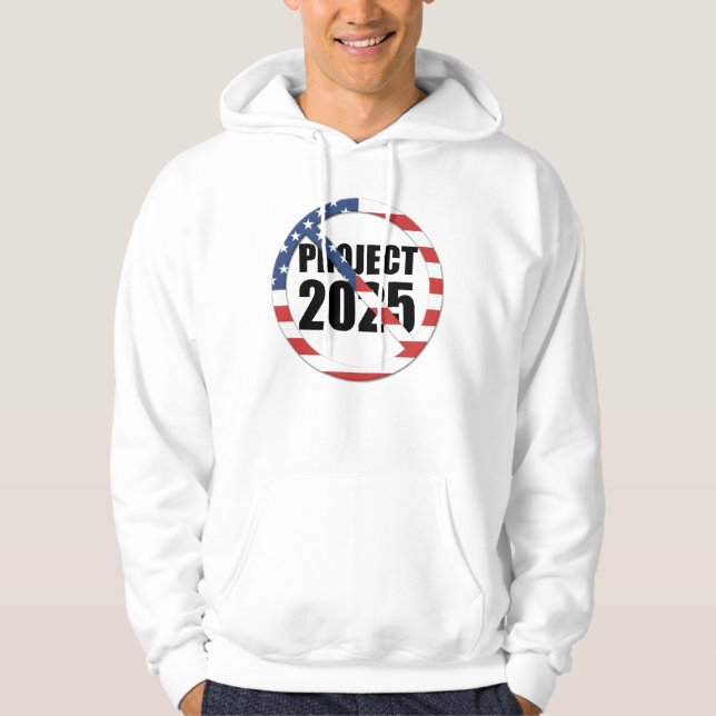 Stop Project 2025 Hoodie (Front)