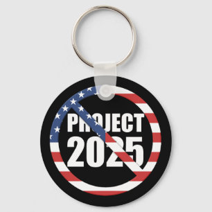 Stop Project 2025 Keychain