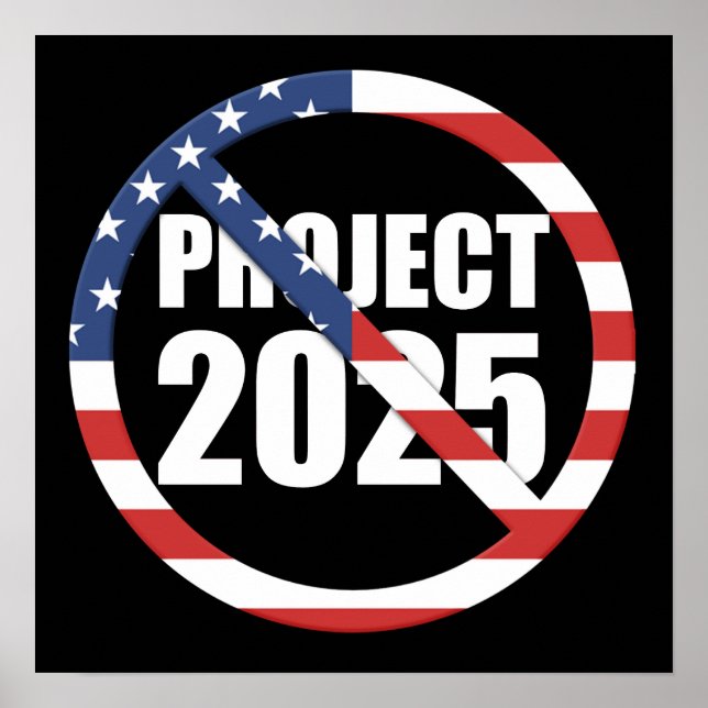 Stop Project 2025 Poster (Front)