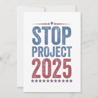 Stop Project 2025 Trump Harris American Patroitic
