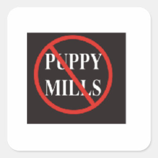 STOP PUPPY MILLS STICKERS
