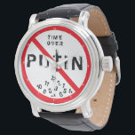 Stop putiN - No War - Peace - Freedom For Ukraine  Watch<br><div class="desc">I Stand With Ukraine - Freedom - Peace - Support Ukraine - Solidarity - Flag of Ukraine - Strong Together - Freedom Victory - Stop puTin - No War ! Let's make the world a better place - everybody together ! A better world begins - depends - needs YOU too...</div>